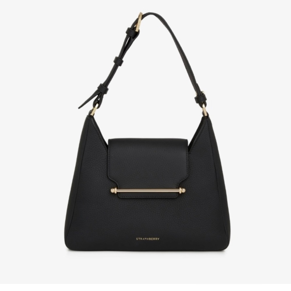 Strathberry Multrees Hobo (Black Leather) Retail Price: $595